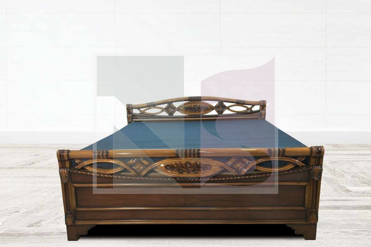 Barfi Jali King Size Bed 