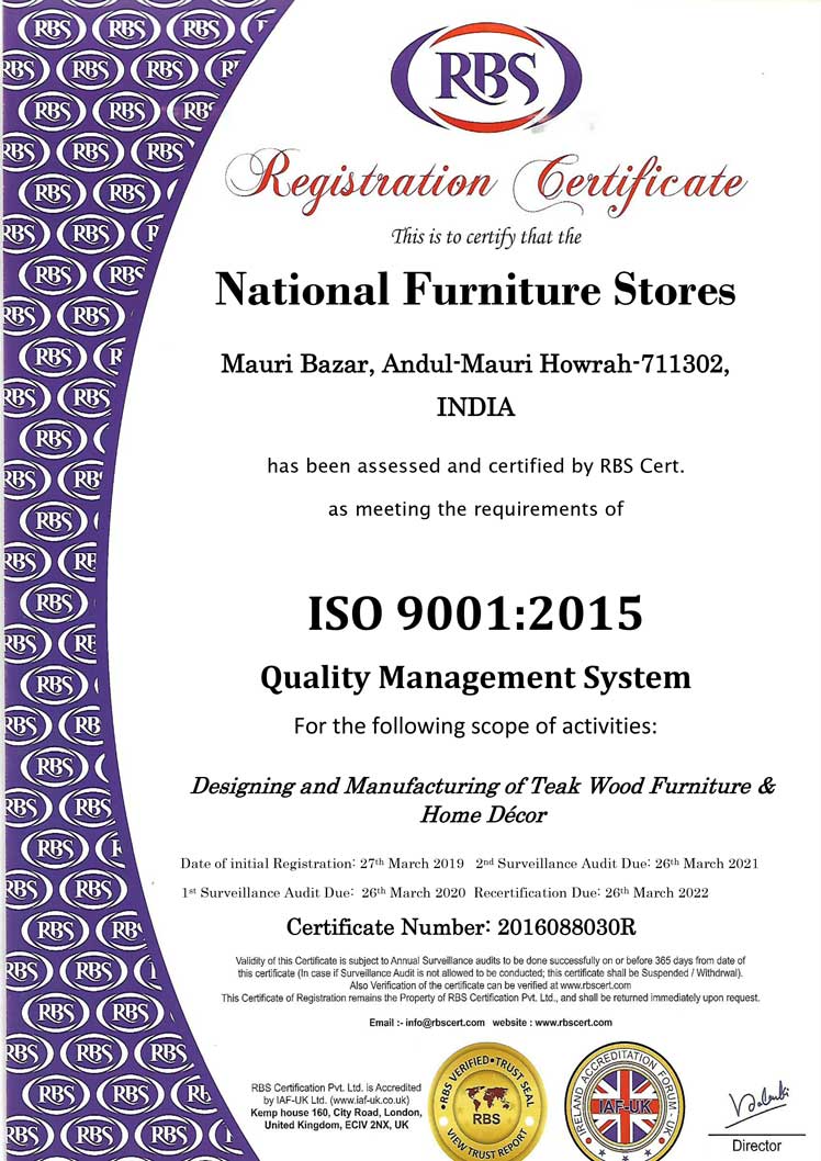 ISO 9001:2015 Certified